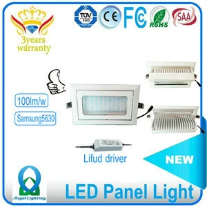 Rectangular led downlight 60 adjustable 30W/40W/50w/60w Led Down Light CE RoHS approved