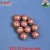 Import Red abstract hand painted all types of custom made wooden beads from India