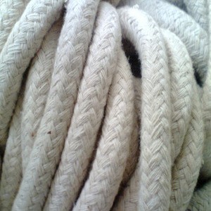 Refractory sealing twisted ceramic fiber yarn