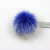 Import Removable Imitation Fake Fox Animal Fur Pom Pom Ball Keychains Faux Fur Ball K With Snap Button from China