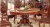 Import Retro marble surface round dining table, European double-layer dining table and chair, all solid wood carved round dining table from China