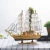 Import Retro Mediterranean 33cm Wood Sailboat Model Desktop Small Ornaments Home Decor Wooden Crafts from China