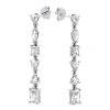 REYES Factory Price CVD HPHT 2.8 Carat Lab Grown Diamond Drop Earrings Women 10K 14K 18K 22K Gold Wedding Fashion Jewelry