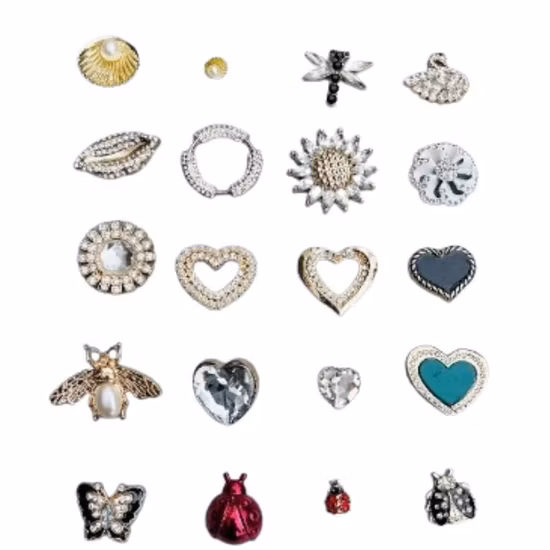 Rhinestone Buckle Metal Buckle Accessories Set Decorative Buckle Alloy Shoe Buckle