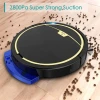 Robot Vacuum Smart Navigation Multiple Cleaning Modes 150ML Water Tank Robotic Vacuum Cleaner for Pet Hair Hard Floor Carpet