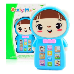 Role Play Baby Phone Early Learning Educational Toys Sensory Toys Baby Phone Baby Cell Phone Toy with Lights & Music