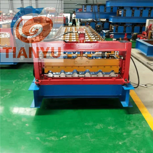 roof sheet making equipment/corrugated sheet roll working lineused/ roll forming machine