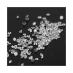 Round cut synthetic corundum loose gemstones