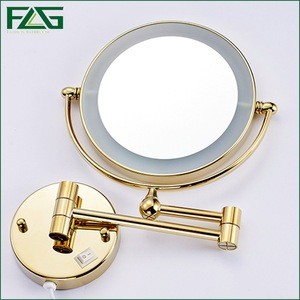 Round Shape Bathroom Smart Mirror Wall Mounted Magnifying Mirror