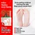 Import Roushun  Acceptable Remove Dead Skin Foot Peel Bag Peeling Nourishing Exfoliating Foot Mask from China