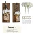 Import Rustic Mason Jar Sconces with LED Fairy Lights, Silk Hydrangea Flowers and Decorative Hooks,Wood Home Decor from China