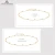 Import S925 Sterling Silver Fashion Jewelry Plated Thin Chain Real 18K Gold Ball Bead Necklace from China