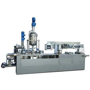Safe Environmentally Friendly Salad Dressing Biscuits Snacks Blister Packaging Machine Automatic