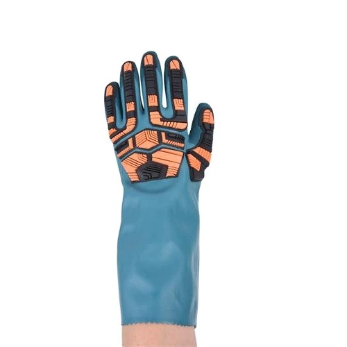 Safety Working mittens Polyester Knit Pu Palm Coated Tiles Hand mittens Working Industrial Work mittens
