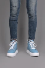 SANREMO BLUE LUXURY WOMENS BOOTS