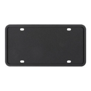 Scratch-proof, rust-proof, permanent deformation US standard silicone license plate frame