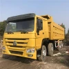 Secondhand China Sinotruck howo 12 wheels 375hp 6x4,8x4 ,6x6 tipper dump truck with top quality for sale