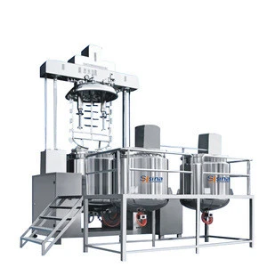 Shanghai china cheap price  vacuum homogenization emulsifying machine liquid soap making mixer