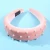 Import SHF1223fashion hair accessories women thick velvet padded sponge headband headwrap pearl hairband from China