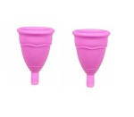 Silicone menstrual cup