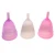 Import silicone reusable lady menstrual cups for girl from China