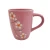 Import silk-screen printing ceramic mugs with flowers design from China