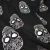 Import skull printed linen fabric for Halloween Decoration from China