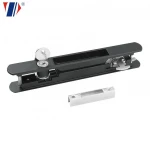 Sliding window hook lock for open windows
