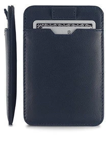 Slim Card Sleeve Wallet with RFID Protection Ultra Thin Card Holder Design For Up To 10 Cards