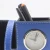 Import small clock pen holder embossed custom business leather desk leather PU pencil from China