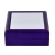 Import Small Jewelry box with 1pc tileGreen/Black/Red/Purple from China