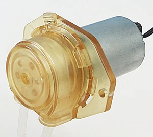 Small size micro flow OEM peristaltic pumps MC10+DC12V/24Vmotor flow:0.3-80ml/min