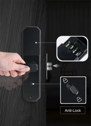 Smart Lock Door Security Intelligent Fingerprint Lock With WiFi APP Password Door Lock Electronic Hotels