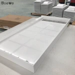 SMC shower base 48inch rectangular 60inch US standard size resin shower tray bathroom abs shower pan