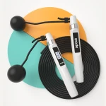 SNODE SS03 Heavy Exercise Sweatband Weighted Skipping Speed Jump Rope with Steel Wire Black Yellow Green Fitness