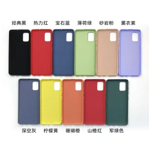Soft liquid silicone cover for phone protective case
