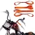 Import Soft Loops Motorcycle Tie Down Strap Heavy Duty Tie Downs For Securing ATV, UTV, Motorcycles, Scooters, Dirt Bikes Lawn &amp; Garden from China