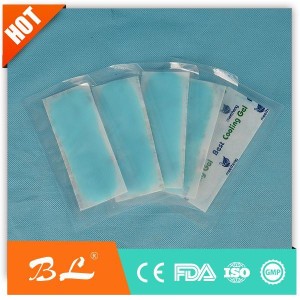 Soft Non Woven Cooling Gel Patch Fever Reduce Patch