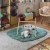Import Soft Toy Style Grey leaf Baby Mat 90cm Baby Toys Play Mat For children&#39;s room decoration Game Tapis Bebe from China
