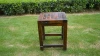 Solid Wood Square Wooden Stool Antique Ottoman Stool Ship wood furniture
