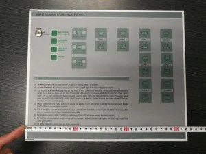 South America UL EN and CE approved Conventional  fire alarm control panel for 1-18 zones