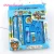 Import Spain school kids stationery gift set cartoon cute 10 pieces one set kinds of ruler children plastic fashion ruler set from China
