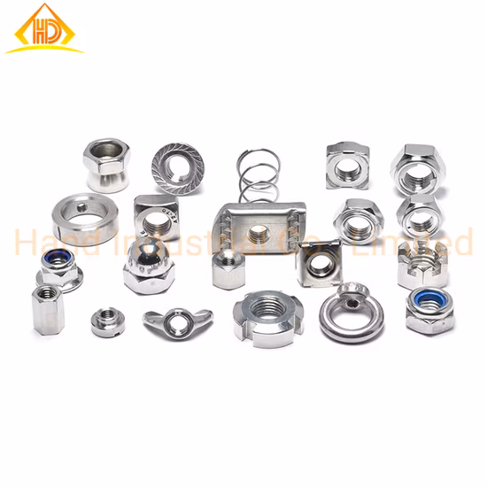 Stainless Steel B8 B8m Hexagonal Nut for Oil and Gas