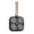 Import Square nonstick 4 round holes egg pancake flat fry pan from China