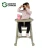 Import Stacking Safety Kids Dining Chair Baby High Chair With Wheel from China