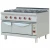 Import Stainless 6 burner gas stove with griddle,commercial 6 burner gas stove with griddle from China