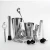 Import stainless steel 304 cocktail shaker bar tools sets -13pcs from China