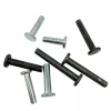 Stainless Steel Carbob steel  Flat Head Solid Rivets M5 M6 M8 Small Round Head Rivet