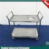 stainless steel Disassemble bellman luggage trolley cart hotel restaurant mobile food cart