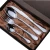 Import Stainless steel knife and fork spoon Western steak knife and fork  spoon sets for home from China